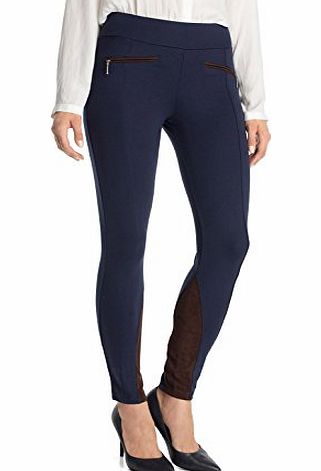Esprit Womens Fashion Leggings Skinny Trousers, Blue (CINDER BLUE 406), UK10/L32 (Manufacturer Size: Medium)