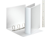 ESSELTE A4 50mm white presentation four ring