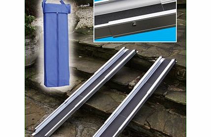 Essential Aids Portable Telescopic Wheelchair Ramps - 5ft length