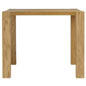 Oak Square Table