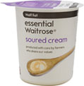 Essential Waitrose Half Fat Soured Cream (300ml)