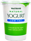 Essential Waitrose Low Fat Natural Yogurt (500g)