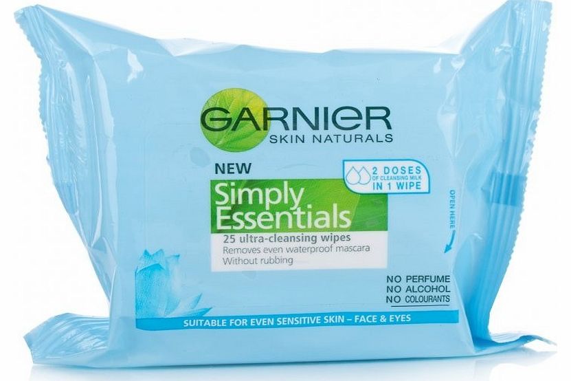 Essentials Garnier Simply Essential Face Wipes