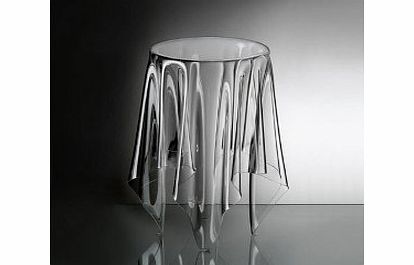 Essey Tall Illusion Side Table Clear Tall Illusion