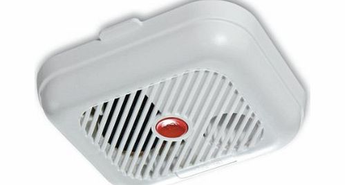 Et Lumiere Ionisation Smoke Alarm 9V Battery Powered White