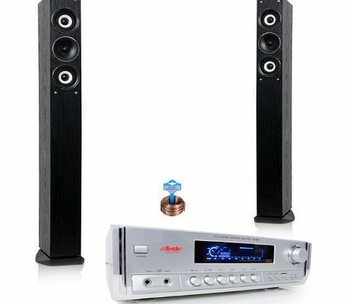 etc-shop TOP Home Cinema System Speaker Towers Loudspeaker Boxes Amplifier Hi-fi-57