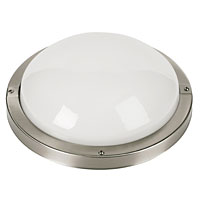 ETERNA Flourescent Circular Fitting Brushed Nickel Effect
