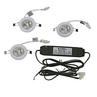 ETERNA Halogen LV Downlight Kit White Fixed 55mm