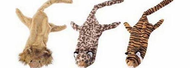 ETHICAL PET PRODUCTS (SPOT) Ethical Plush Skinneeez Jungle Cat Assorted 25-Inch Stuffingless Dog Toy by Ethical Pet Products (Spot)