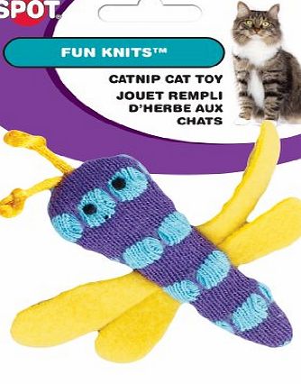 ETHICAL PRODUCT s Spot Fun Knit Cat Toy Catnip Assorted Durable Interactive Toy