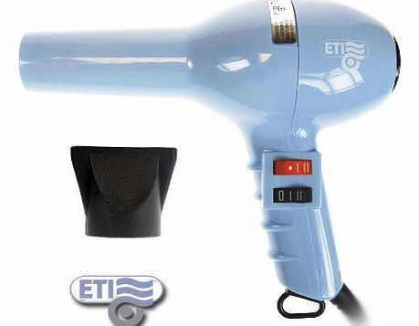 ETI Turbodryer 2000 Professional Salon Hairdryer - Baby Blue
