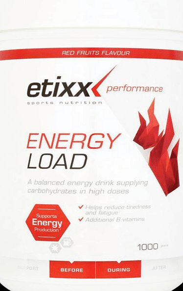 Etixx Energy Load Powder Red Fruits 1kg - 1kg