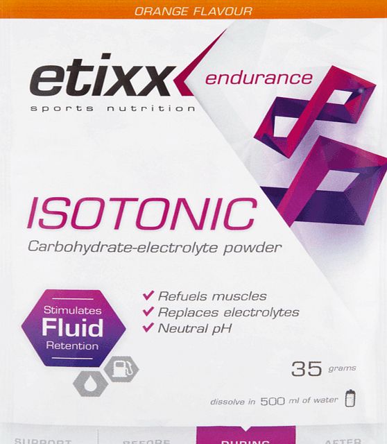 Etixx Isotonic Powder Orange 35g 029694