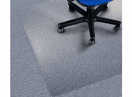  Chair Mat for Carpet Floors, Low/Medium Pile - 75x120cm (2.5x4) | Multiple Sizes Available | 100% Pure Polycarbonate, Transparent, High Impact Strength