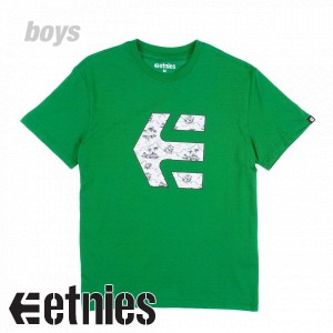 - Etnies Icon Fill 2 T-Shirt - Kelly Green