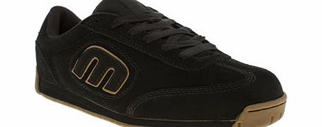 Etnies Black Lo Cut Trainers