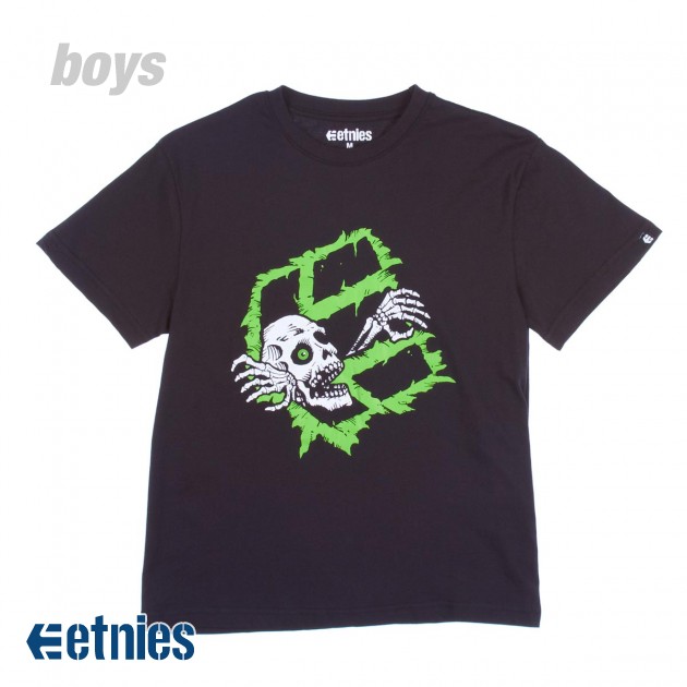 Boys Etnies Emerge T-Shirt - Black