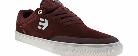 Etnies Burgundy Marana Vulc Trainers