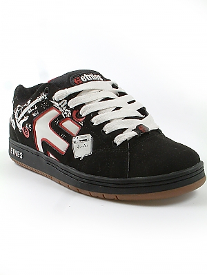 Etnies Cinch Skate Shoes - Black/Characters