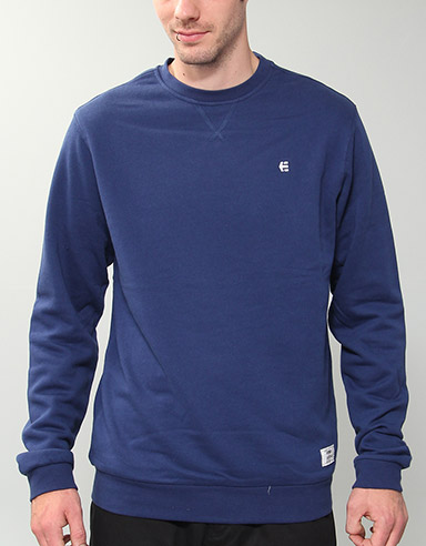 Classic Crew neck sweatshirt - Navy Blue