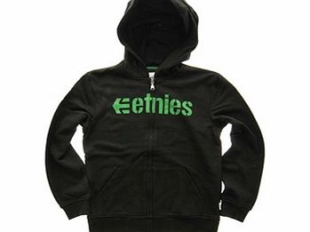Etnies Corporate Boys Zip Hoodie - Black