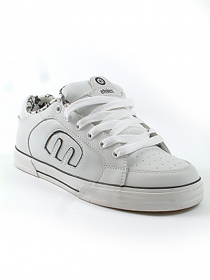 Etnies Dasit Skate Shoes - White/White/Black