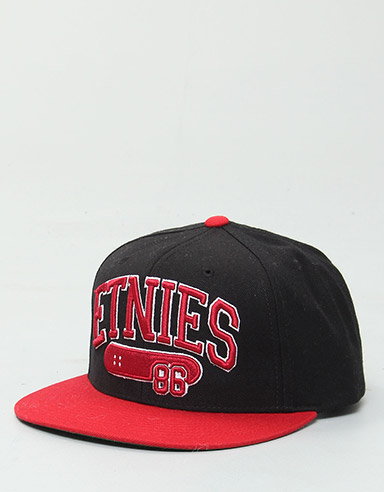 First round Snapback Starter cap - Black