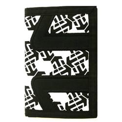 etnies Icon 2 Tri Fold Wallet - Black/White
