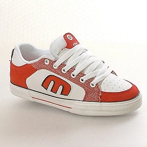 Etnies Ladies Dasit Ladies Skate Shoes - White/Red