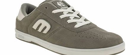 Etnies Light Grey Lo Cut Trainers