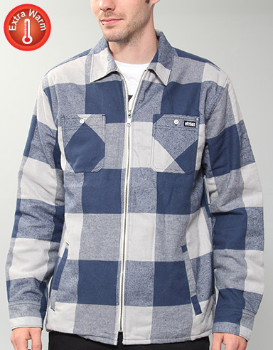 Etnies Lumber Jack Quilt lined flannel shirt -