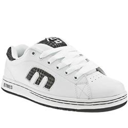 Etnies Male Callicut Leather Upper in White and Black