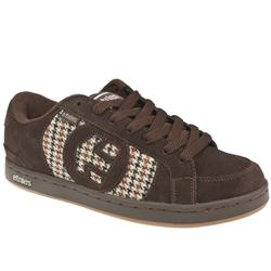 Male Etnies Capital Ii Suede Upper in Brown