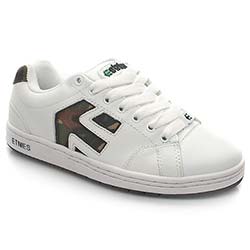 Etnies Male Etnies Cinch Leather Upper in Multi, White and Green