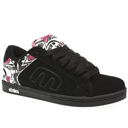Etnies Male Etnies Digit Ii Nubuck Upper in Black and White