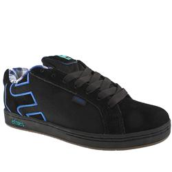 Etnies Male Etnies Fader Ii Suede Upper in Black and Blue