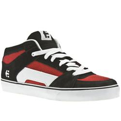 Male Etnies Rvm Suede Upper in Black and Red