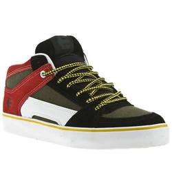 Male Rvm Suede Upper in Black and Red