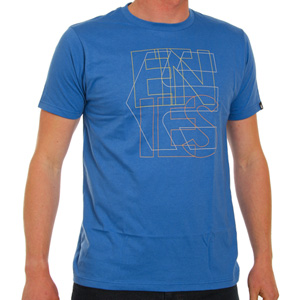 Etnies Man On Wire Tee shirt - Royal Blue