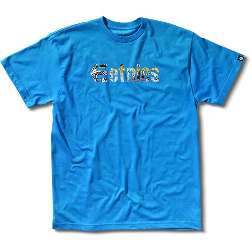 Etnies Mens Etnies Corp Fill Tee 400 Blue