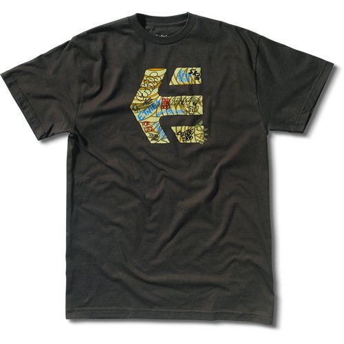 Etnies Mens Etnies Get Well Tee 246 Chocolate