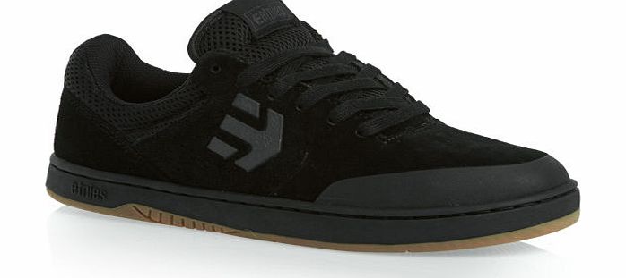 Etnies Mens Etnies Marana Trainers - Black/ Black/ Gum