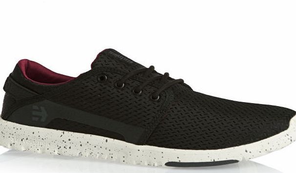 Etnies Mens Etnies Scout Shoes - Black/white/grey