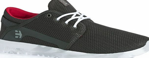 Etnies Mens Etnies Scout Shoes - Grey/white/red