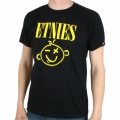 Etnies Mens Etnies Shiner Slim Fit Tee Black