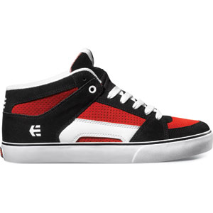 RVM Mid Skate shoe - Black/Red/White