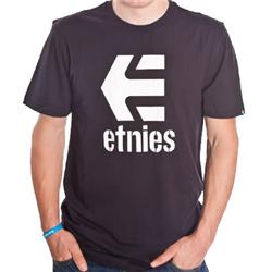 Etnies Stacked SS T-Shirt - Black