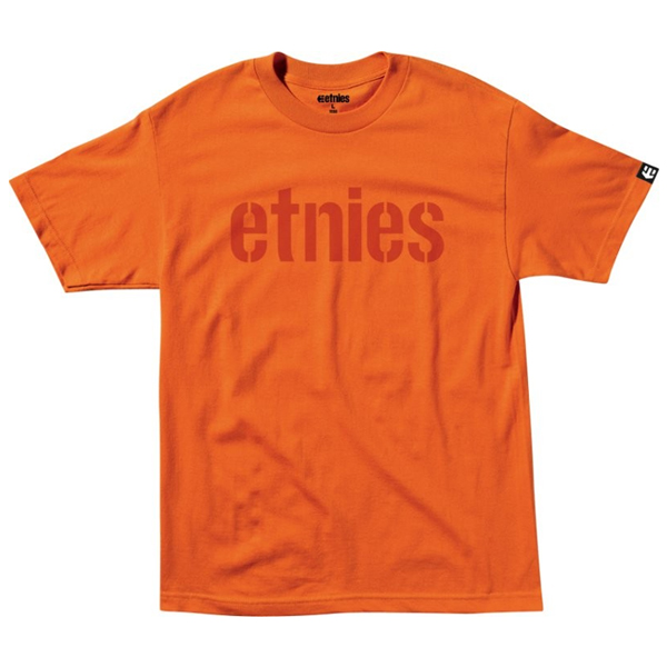 Etnies T-Shirt - Corp Tonal - Orange