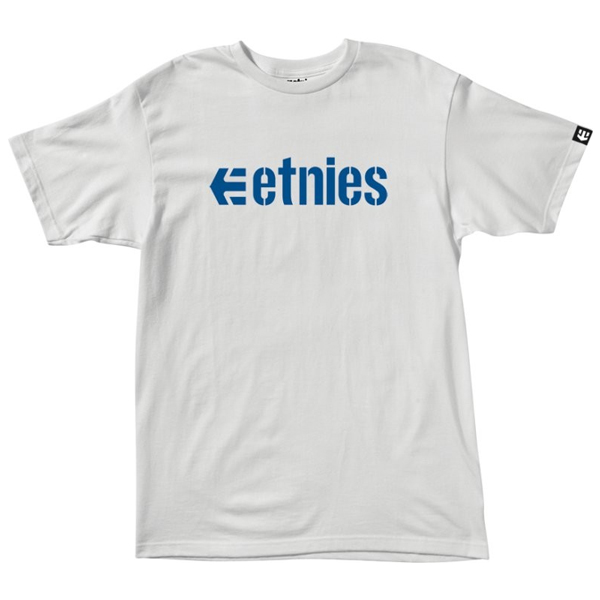 Etnies T-Shirt - Corporate 10 - White/Blue