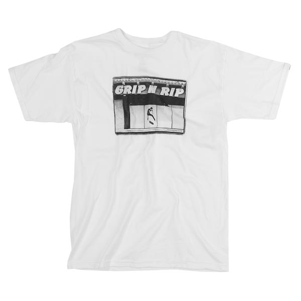 Etnies T-Shirt - Rip N Grip - White 4130002027/100